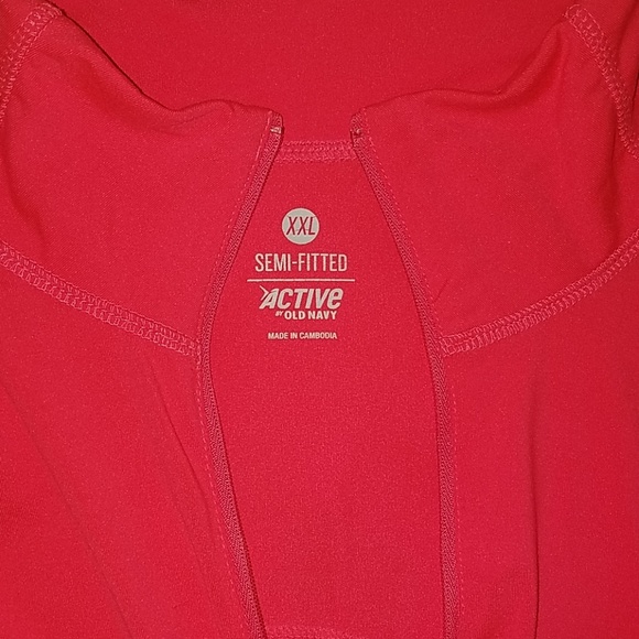 Bright coral pink plus size active wear jacket - Picture 4 of 4